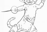 Coloring Pages Of Puss In Boots Puss In Boots Coloring Page