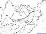 Coloring Pages Of Rivers Reliable Coloring Pages Rivers Perfect Page A River Scene Best