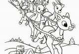 Coloring Pages Of Rudolph and Santa Color the Red Nosed Reindeer Recognized Popularly as Rudolph who