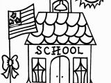 Coloring Pages Of School Supplies Back to School Drawing at Getdrawings