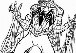 Coloring Pages Of Spiderman and Venom Spider Man Coloring Pages Venom