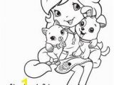 Coloring Pages Of Strawberry Shortcake and Her Friends Dn Strawberry Shortcake Coloring Page