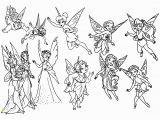 Coloring Pages Of Tinkerbell and Her Fairy Friends Tinkerbell and Fairy Friends Coloring Pages