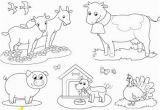 Coloring Pages Printable Farm Animals Coloring Farm Animals 2 Vector Image On
