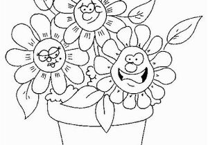 Coloring Pages Printable Of Flowers Cute Flower Coloring Pages with Images