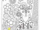 Coloring Pages You Can Color On the Computer Fox to Color Adult Coloring Page