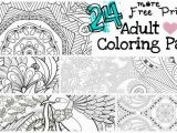 Coloring Pages You Can Print Out 24 More Free Printable Adult Coloring Pages