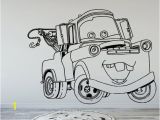 Coloring Wall Murals tom Mater Cars Disney Wall Decal Wall Art Wall Stickers Kids