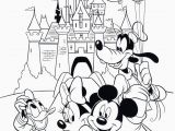 Colouring Pages Disney Mickey Mouse Cartoon Coloring Pages for Adults