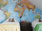 Cool Room Murals Trending the Best World Map Murals and Map Wallpapers