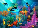 Coral Reef Wall Mural Underwater World 192 Pieces