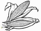 Corn On the Cob Coloring Page Corn the Cob Coloring Page Coloring Pages