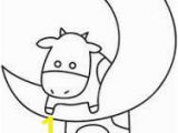 Cow Jumping Over the Moon Coloring Page 124 Best Shrink Plastic Images