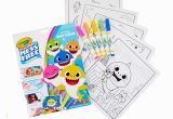 Crayola Color Wonder Baby Shark Mess Free Coloring Pages Crayola Color Wonder Baby Shark Coloring Pages Mess Free