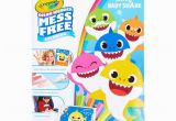 Crayola Color Wonder Baby Shark Mess Free Coloring Pages Crayola Color Wonder Mess Free Baby Shark Coloring Pages