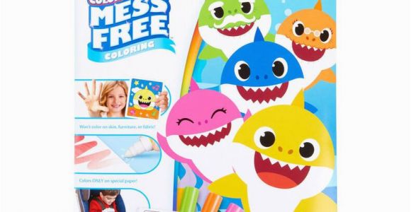 Crayola Color Wonder Baby Shark Mess Free Coloring Pages Crayola Color Wonder Mess Free Baby Shark Coloring Pages