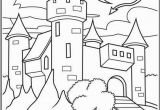 Crayola Mini Coloring Pages Disney Princess Castle with Dragon Flying Coloring Page