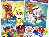 Crayola Paw Patrol Giant Coloring Pages Amazon Paw Patrol Coloring Books 6 Piece Travel Gift