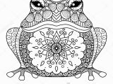 Crazy Frog Coloring Pages Hand Drawn Zentangle Frog for Coloring Book for Adult Shirt Design