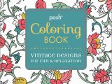 Creative Coloring Botanicals Art Activity Pages to Relax and Enjoy Amazon Posh Adult Coloring Book Vintage Designs for Fun