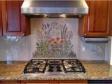 Custom Kitchen Tile Murals Simple Wall Hand Painted Tile Backsplash – Amberyin Decors