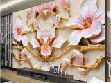 Custom Wall Mural Wallpaper Custom Wall Mural Wallpaper for Walls Roll 3d Relief Flower Tv Background Wall Papers Home Decor Living Room Modern Art Painting Excellent Wallpapers