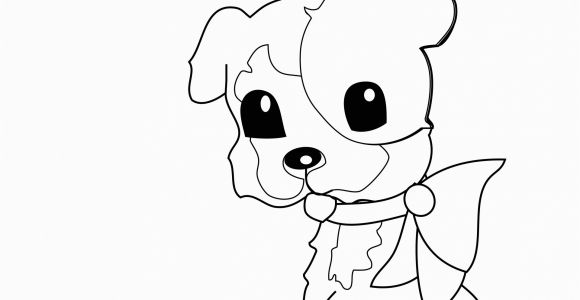 Cute Christmas Puppy Coloring Pages Dog Coloring Page for Kids Free Stock Public