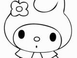 Cute Hello Kitty Coloring Pages My Melody with Images