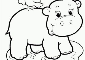 Cute Little Animal Coloring Pages Baby Jungle Animals Coloring Pages