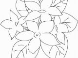 Cute Spring Flower Coloring Pages 25 Jasmine Flower Coloring Pages