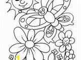 Cute Spring Flower Coloring Pages Spring Time Coloring Pages