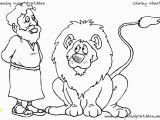 Daniel and the Lions Den Coloring Page Free Christian Coloring Pages for Young and Old Children