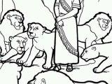 Daniel and the Lions Den Coloring Page Printable Daniel and the Lions Den Picture Coloring Page Netart