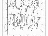 Daniel In the Fiery Furnace Coloring Pages Daniel and the Fiery Furnace Coloring Page