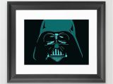 Darth Vader Wall Mural Tron Darth Vader Outline Framed Art Print