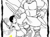 David and Goliath Coloring Page Free 168 Best Sunday School Coloring Sheets Images