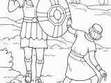 David and Goliath Printable Coloring Pages David and Goliath Coloring Pages