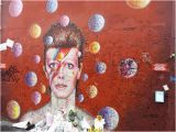 David Bowie Wall Mural Murales A David Bowie Artista Australiano James Cochran Picture