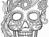 Day Of the Dead Skeleton Coloring Pages 10 Sugar Skull Day Of the Dead Coloringpages original Art Coloring