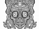 Day Of the Dead Skeleton Coloring Pages 49 Girl Sugar Skulls Coloring Pages Printable