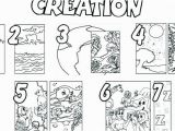 Days Of Creation Coloring Pages Days Creation Coloring Pages 1614