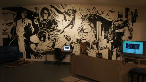 Dc Comics Wall Murals Batman Wall Mural Art On Inspiration