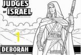 Deborah Bible Coloring Page Deborah Judges 4 Coloring Bible Ot Joshua–ruth