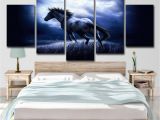 Decorative Wall Murals Prints 2019 Canvas Wall Art Hd Prints Living Room Running Steed In