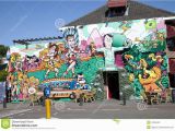 Deep Ellum Wall Murals Colorful Street Wall Painting Dutch soccer Players