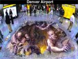 Denver Airport Wall Murals Mural On the Floor Of the Denver Airport