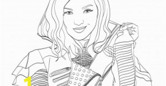 Descendants 3 Coloring Pages Best Descendants Printable Coloring Pages