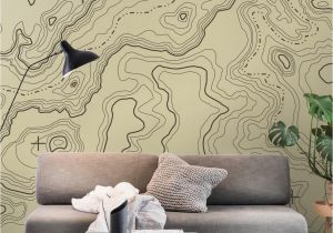 Design A Wall Mural topographical Map Wall Mural Wallpaper Maps