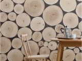 Designer Wall Murals Uk Chopped Beech Log Wall Mural Muralswallpaper