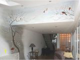 Designs for Wall Murals Interior Decorating with Japanese Wall Murals Design